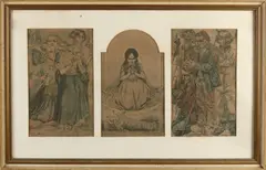 Jan Toorop, Religieus, Op papier
