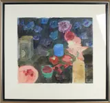 Clara de Jong, Stilleven, Aquarel op papier