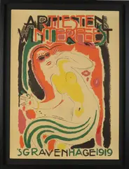 Jan Sluijters, Nadruk plakaat uit 1919, Lithografie