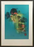 Le Ba Dang, Abstract, Lithografie op papier