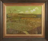 Tom Coppens, Naïeve School, 1979, Olieverf op linnen
