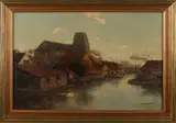 Jan Knikker, Hollands havengezicht met Stompe toren