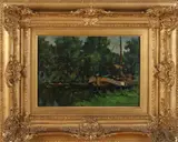 Wouter van Smorenburg, Platbodem, Olieverf op paneel