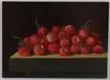 Stilleven met wilde aardbeien by C. Cornelisz, Olieverf op paneel, sold Oct 2021