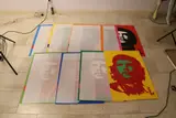 Negen lithografieën in map, Serie Che Guevara, Negen lithografieën in map