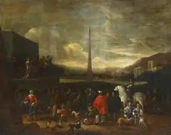 Richard Brakenburgh, Auktion 368, Los 357, Öl auf Leinwand