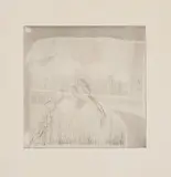 Gego, Untitled, 1963, Etching and aquatint, on Arches paper, with full margins