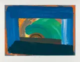 Howard Hodgkin, Gossip, 1995, Screenprint in colors, on Somerset paper, with full margins