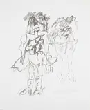 Willem de Kooning, Two Women, 1973, Lithograph, on wove paper, with full margins