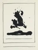New York International: Untitled by Robert Motherwell, 1966, Lithograph, on Rives BFK paper, with full margins, sold Jul 2020