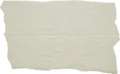 Folded Drawing (white on white) by Sol LeWitt, 1973, Torn and folded wove paper, sold Jul 2020