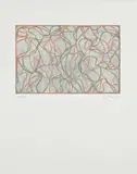 Brice Marden, Distant Muses, 2000, Screenprint in colours, on Somerset Velvet paper, with full margins