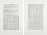 Brice Marden, Adriatics: two plates, 1973, Two etchings on Rives BFK paper, with full margins