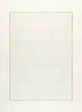 Brice Marden, Five Plates: one plate, 1973, Etching, on Rives BFK paper, with full margins