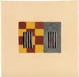 Sean Scully, Shoji, 1992, Woodcut in colors, on Fujiwara Awagami paper, with full margins
