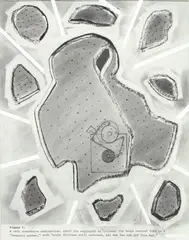 Robert Beck, Untitled ("The Video Manuel" by David Cheshire/"Art Therapy: In Theory and Practice" ed Elinor Ullman and Penny Dachinger), 1998/2005, Mixed media drawing with acrylic paint, carbon, charcoal, graphite, and latent finger print powder, on paper