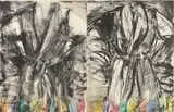 Jim Dine, Two Robes with Watercolor