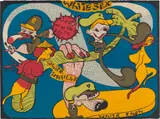 Peter Saul, White Sex, 1967, Lithograph in colors, on wove paper, the full sheet