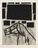 Donald Baechler, Horse, from Increments