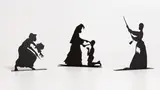 Kara Walker, The Bush; Skinny; and De-boning (three sculptures)