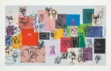 George Condo, Paper Faces, 2000, Screenprint in colors, on wove paper, with full margins
