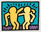 Keith Haring, Pop Shop I: one plate, 1987, Screenprint in colors, on Coventry rag paper, with full margins