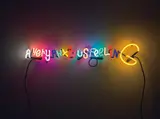 Eli Sudbrack, a very anxious feeling, 2007, Neon tubing