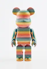 Haroshi, BE@RBRICK X KARIMOKU (400%), 2019, Hand-produced maple wood multiple, contained in the original presentation box