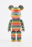 Haroshi, BE@RBRICK X KARIMOKU (400%), 2019, Hand-produced maple wood multiple, contained in the original presentation box