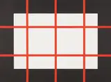 Untitled by Donald Judd, 1993, Woodcut in colors, on Tumba Zorn paper, the full sheet, sold Oct 2020