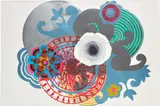 Beatriz Milhazes, O Pato (The Duck), 1996-98, Screenprint in colors, on Somerset Satin paper, the full sheet