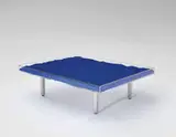 Yves Klein, Table Bleu KleinTM / Klein Blue, designed 1961, IKB pigment, glass, Plexiglas and chrome-plated metal