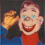 Howdy Doody, from Myths by Andy Warhol, 1981, Screenprint in colors with diamond dust, on Lenox Museum Board, the full sheet, sold Oct 2020