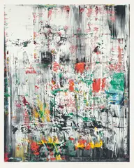 Eis 2 (Ice 2) by Gerhard Richter, 2003, Screenprint in colors, on heavy rag paper, with full margins, sold Oct 2020