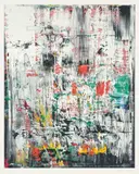 Gerhard Richter, Eis 2 (Ice 2), 2003, Screenprint in colors, on heavy rag paper, with full margins