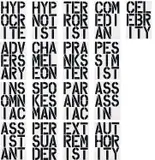 Christopher Wool, Black Book, 1989, Hardcover book, with 17 text images, on smooth wove paper, the full sheets, bound (as issued)