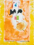 Helen Frankenthaler, Solar Imp, 2001, Screenprint in colors, on wove paper, the full sheet