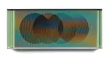 Carlos Cruz-Diez, Chromointerférence mural manipulable Série Marión B