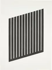 Untitled: one plate by Donald Judd, 1978-79, Aquatint, on etching paper, with full margins, sold Oct 2020