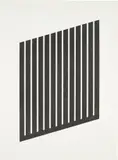 Donald Judd, Untitled: one plate, 1978-79, Aquatint, on etching paper, with full margins