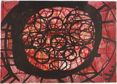 Untitled by Terry Winters, 1996, Lithograph in colors, on Rives BFK paper, the full sheet, offered Oct 2020