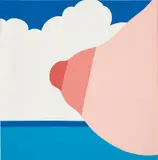 Tom Wesselmann, Seascape (Tit), 1967, Screenprint in colors, on Museum Board, with full margins