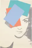 Paloma Picasso, from America's Hommage à Picasso by Andy Warhol, 1975, Screenprint in colors, on Arches watercolor paper, the full sheet, sold Oct 2020