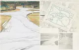 Christo & Jeanne-Claude, Wrapped Walk Ways, Project for St. Stephen's Green Park, Dublin