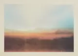 Gerhard Richter, Teydelandschaft, 1971, Offset lithograph in colors, on white rag paper, with full margins