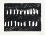 Bruce Nauman, Verso Recto (State I), 1998, Lithograph and screenprint, on Lana Gravure paper, with full margins