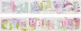 Carolee Schneemann, Monday; and Saturday, 1994, Diptych comprised of two screenprints in colors, on Rives BFK paper, the full sheets