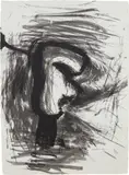 Susan Rothenberg, Plug, 1983, Lithograph, on handmade Albrecht Durer British paper, the full sheet