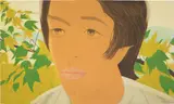 Alex Katz, Boy with Branch I, 1975, Aquatint in colors, on Arches Cover paper, the full sheet