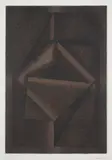 Dorothea Rockburne, Touchstone, 1987/88, Lithograph in colors, on wove paper, with full margins